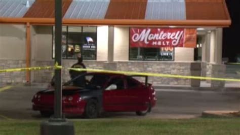 Young woman found dead inside car in Whataburger parking lot.